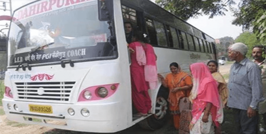 Summer Express - PGI मरीजां लई खुशखबरी, हैबोवालों शुरू होई फ्री बस सेवा