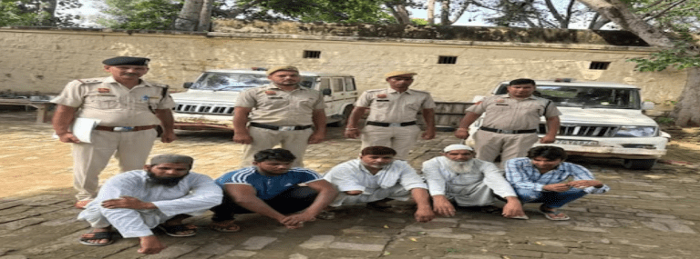 Summer Express - नूंह में राजस्थान बॉर्डर झगड़े: पुलिस ने पांच बदमाश गिरफ्तार