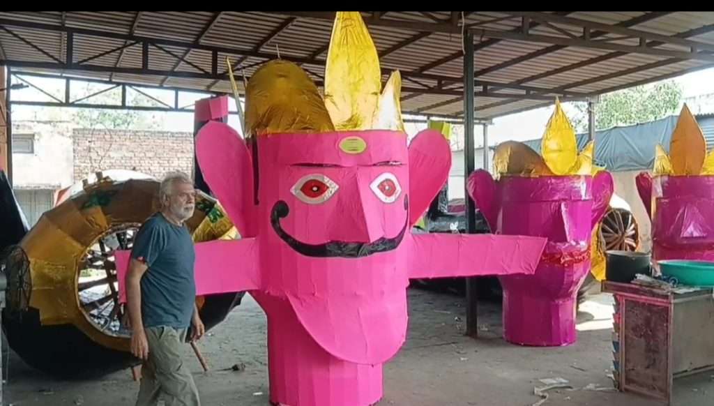 Summer Express - अंबाला में दशहरा महोत्सव की तैयारियां ज़ोरों पर…रावण के पुतले लगभग तैयार