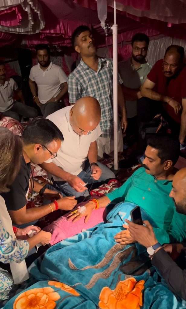 Summer Express - धर्मपुर के विधायक चंद्रशेखर की तबीयत बिगड़ी, 6वें दिन भी जारी रहा आमरण अनशन
