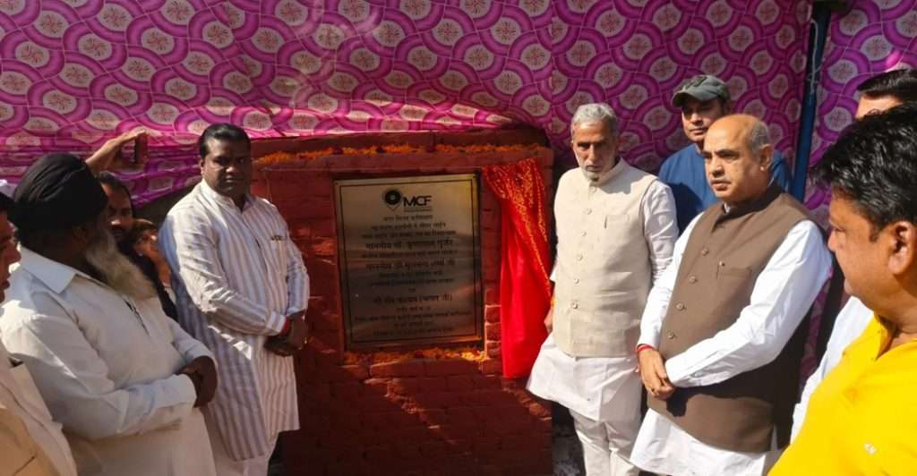 Summer Express - कृष्णपाल गुर्जर ने बल्लभगढ़ में 44.80 लाख के विकास कार्य  किए शुरू