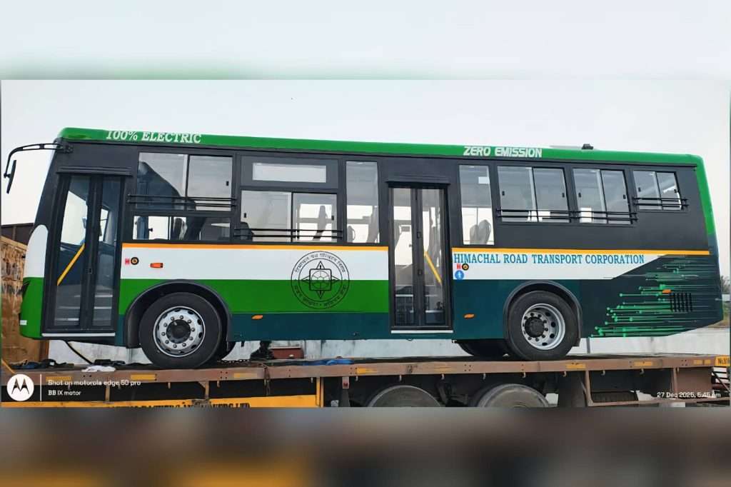 Summer Express - हैदराबाद से सोलन पहुंची पहली ई-बस, सोलन–शिमला रूट पर होगा परीक्षण संचालन