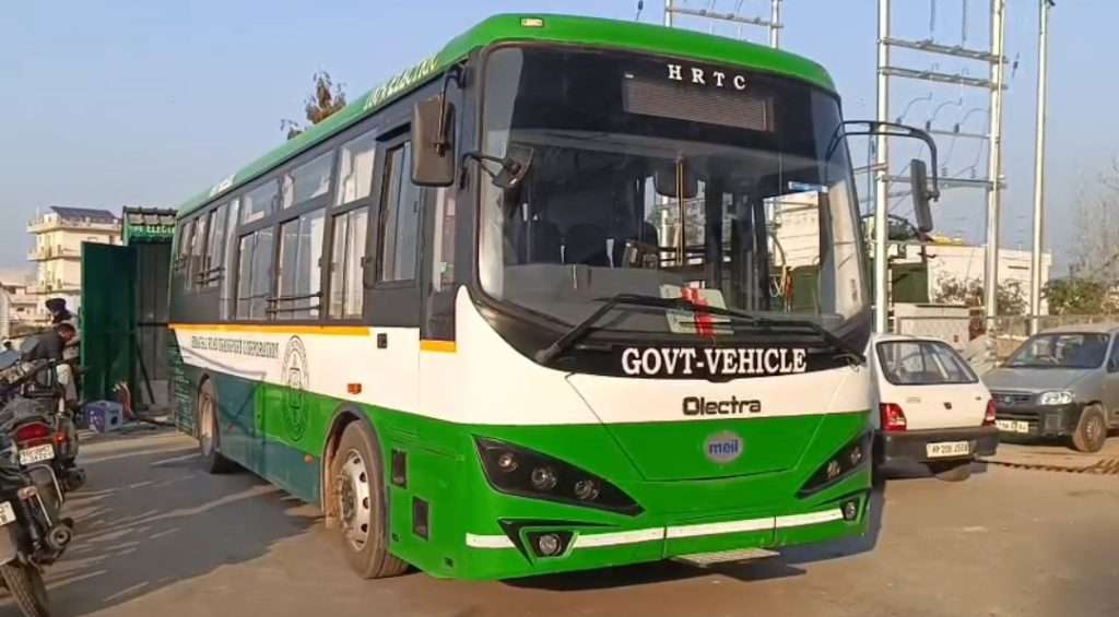 Summer Express - ऊना में इलेक्ट्रिक बसों की एंट्री की तैयारी, ट्रायल के लिए पहुंची ई-बस; चार्जिंग स्टेशन भी तैयार