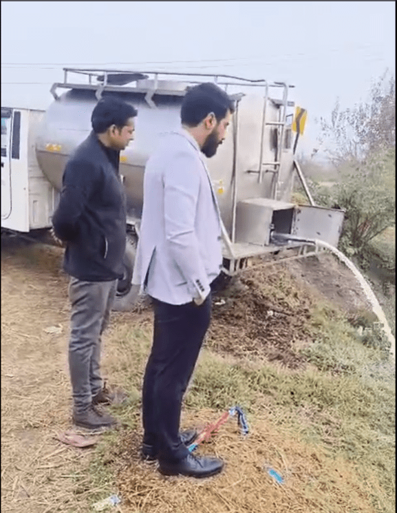 Summer Express - कैथल में अवैध डेयरी पर बड़ी कार्रवाई, 1300 लीटर दूषित दूध नष्ट