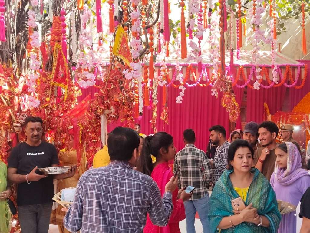Summer Express - चैत्र नवरात्रों पर फूलों से सजेगा मां चिंतपूर्णी का दरबार,भव्य सजावट की तैयारियां तेज