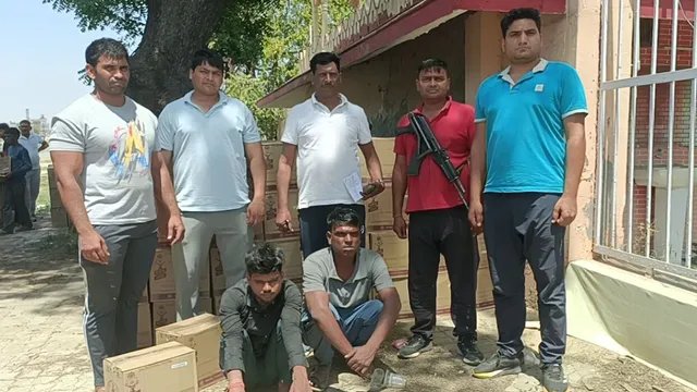 Summer Express - पलवल में 50 लाख की अवैध शराब बरामद, सीमेंट ब्लॉकों में छिपाकर बिहार भेज रहे थे तस्कर