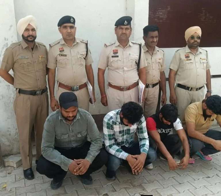 Summer Express - सिरसा में स्कॉर्पियो गैंग का भंडाफोड़, फायरिंग मामले में 4 आरोपी गिरफ्तार