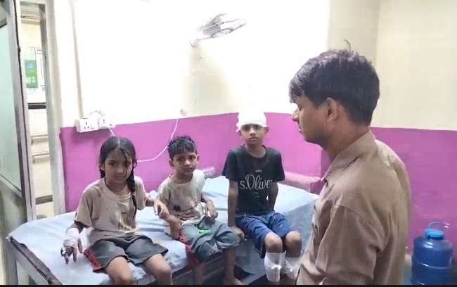 Summer Express - फरीदाबाद में आंधी-बारिश बनी हादसे की वजह, निर्माणाधीन इमारत की दीवार गिरने से महिला समेत तीन बच्चे घायल