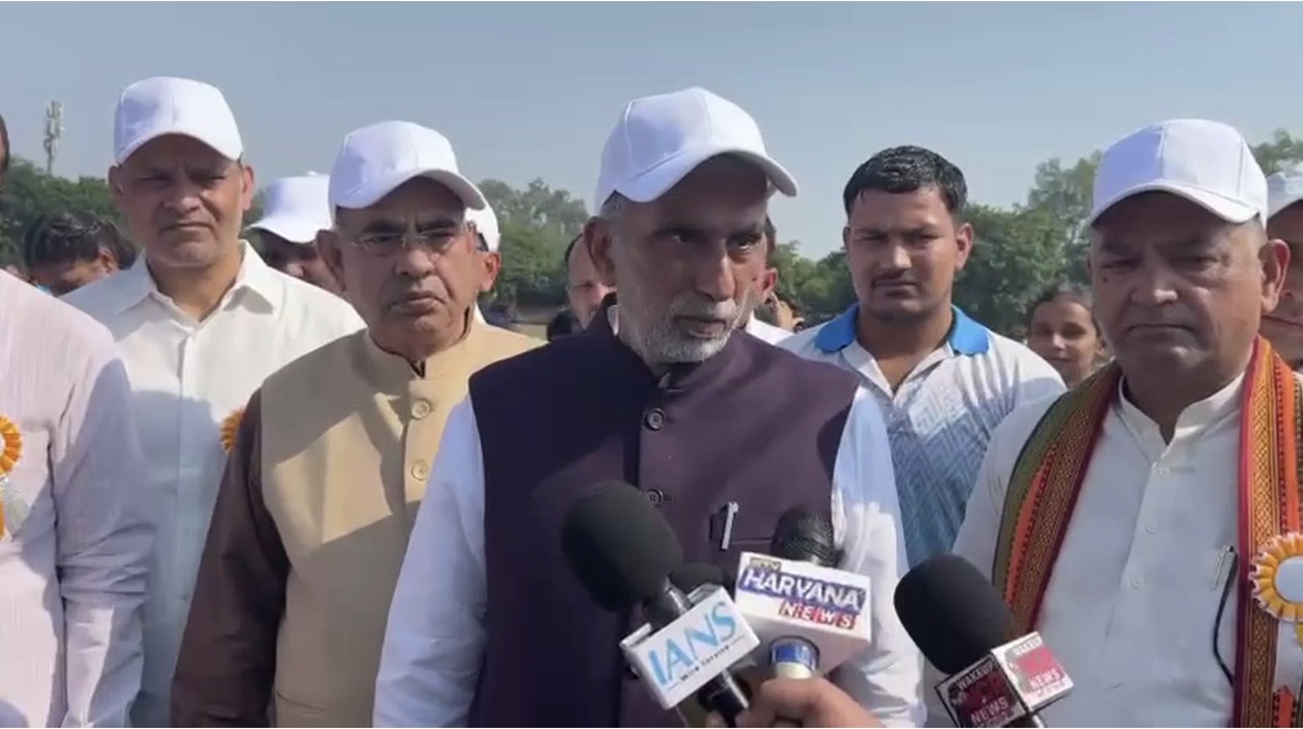 नीरज शर्मा के बयान पर कृष्णपाल गुर्जर का पलटवार, कांग्रेस पर अराजकता फैलाने का लगाया आरोप